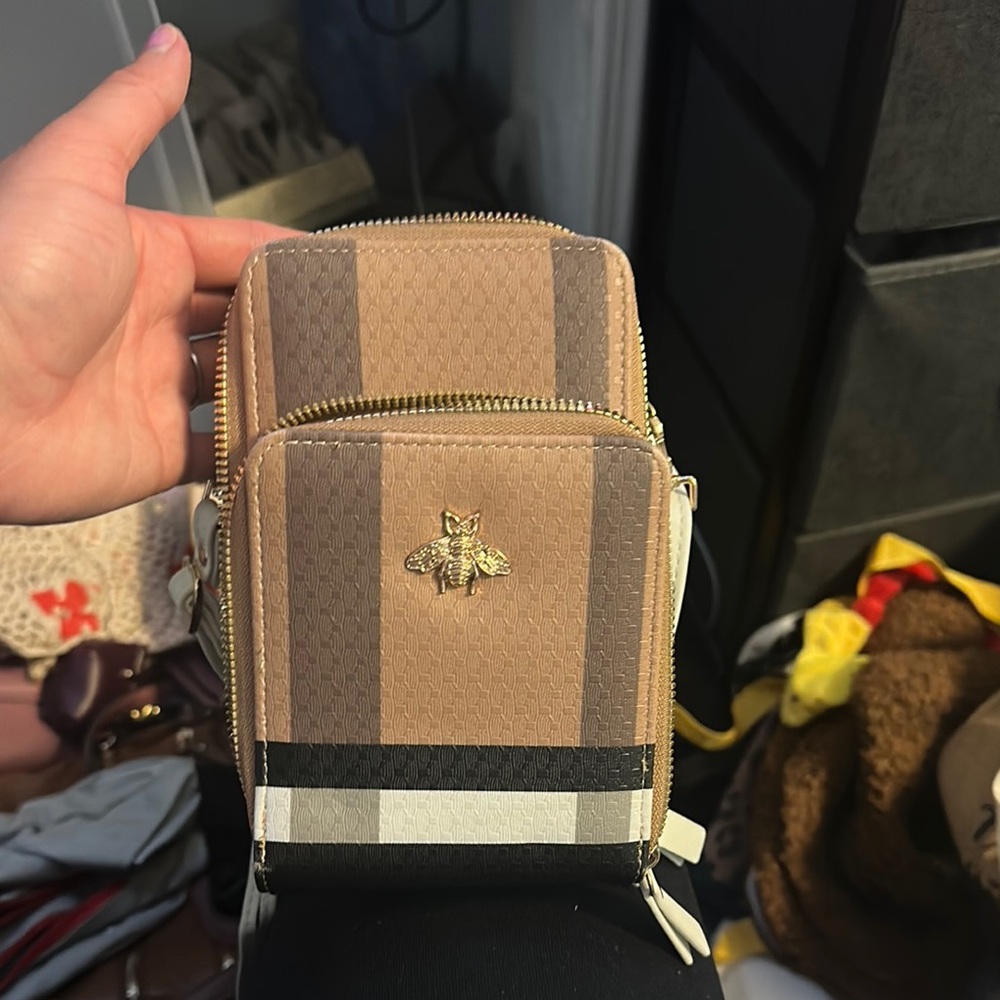 Brown and Tan Designer Men's Bag